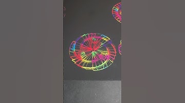 Spirograph Art to Help You Relax | #spirograph #ASMR #viral #cat #art #satisfying #spiroart