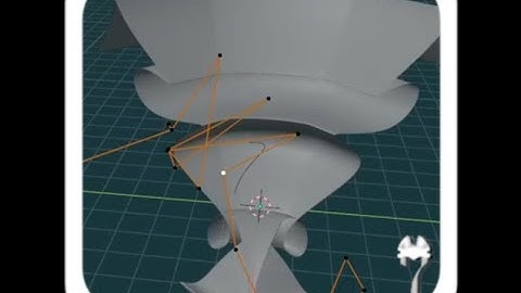 Making Ribbon Shapes In Blender 3D