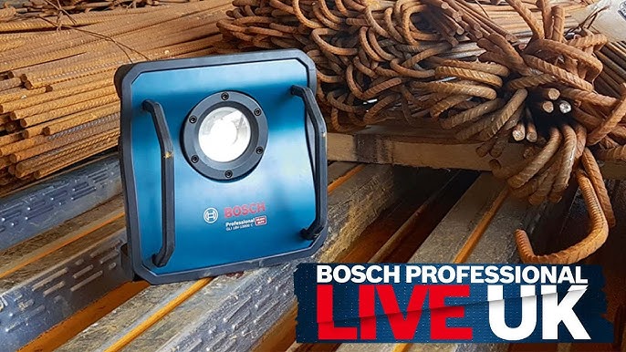 Bosch Professional GLI Vari LED Akku Leuchte - YouTube