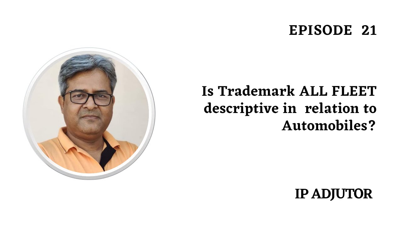 All Fleet #IPR #Trademark #Copyright #Design #Patent - YouTube