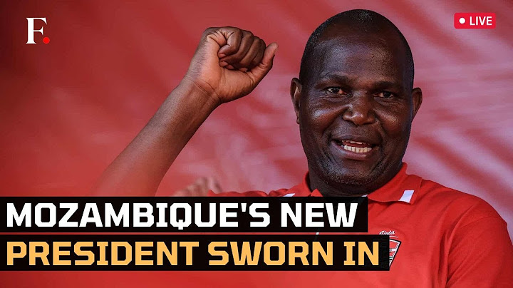 LIVE: Mozambique's Newly Elected President Daniel Chapo Takes Oath Amid Swirl of Protest