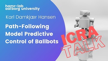Path-Following Model Predictive Control of Ballbots [ICRA 2020 Presentation]