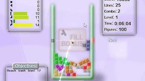 Phystris - Tetris like physics based game