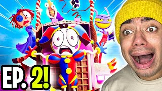 DO NOT WATCH THE AMAZING DIGITAL CIRCUS - EPISODE 2 AT 3AM!! Candy Carrier Chaos!