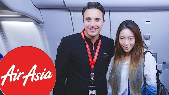 亞洲航空 | 最帥伊朗空少讓我心慌了＋超好吃飛機兒童餐 | AirAsia - 天天要聞