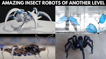 Amazing insects robots 2020  from another level of technology.
