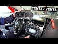 DODGE JOURNEY CENTER DASH VENTS REMOVAL REPLACEMENT FIAT FREEMONT