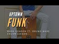 Uptown funk  cajon grade 1 lesson  mark ronson ft bruno mars