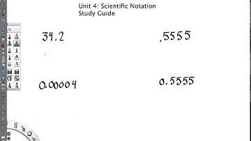 Unit 4 Scientific Notation Study Guide A