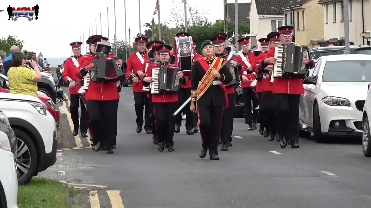 Brunswick Accordion Band @ Pride of Ballinran Flute Band Parade 2024