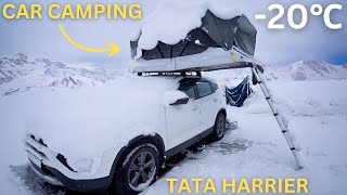 Winter camping in wonderland of INDIA ⎜ASMR & Relax camping ⎜TATA HARRIER ⎜camper van⎜@Chefbhanu1