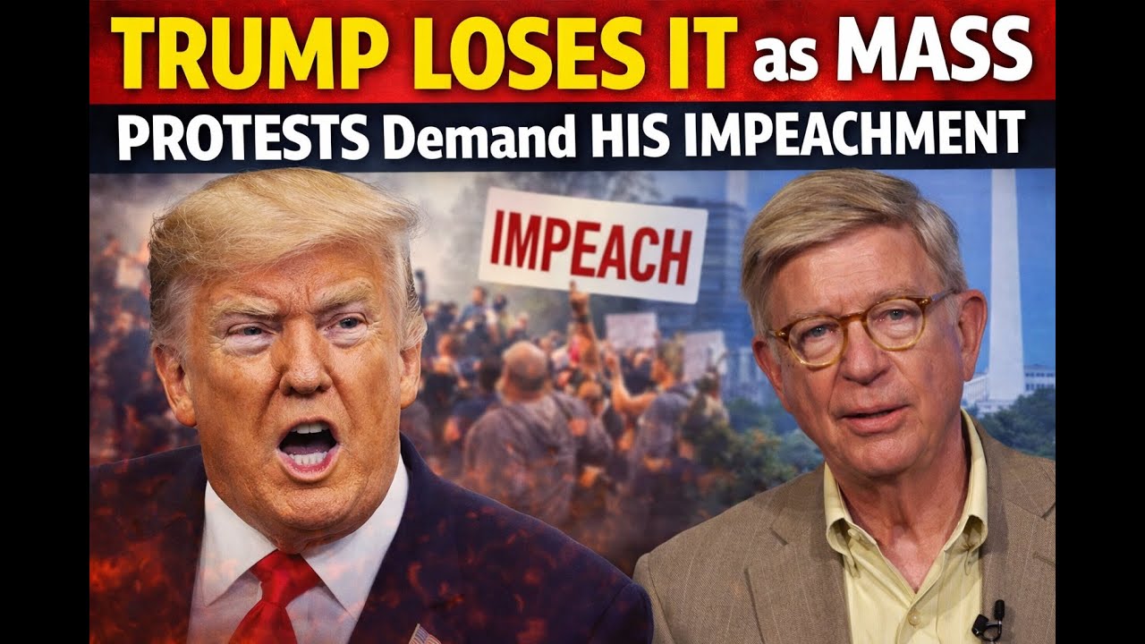 Trump LOSES IT as MASS PROTESTS Demand HIS IMPEACHMENT  streets of America,