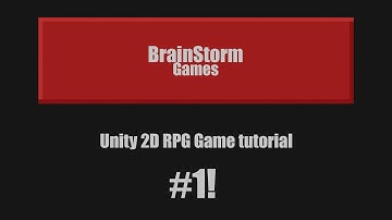 Unity 2D Top Down RPG - Episode 1