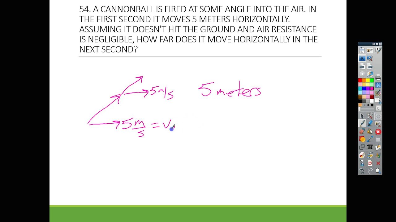 Projectile Motion Concepts 5157 YouTube