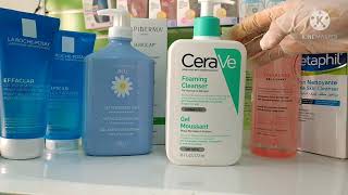 أفضل مكاين في غسول المنضف للوجه Cerave / Camomilla blu / effaclar