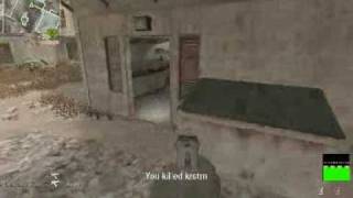 Total Awesomeness in COD4 - Crash Rush Tactic