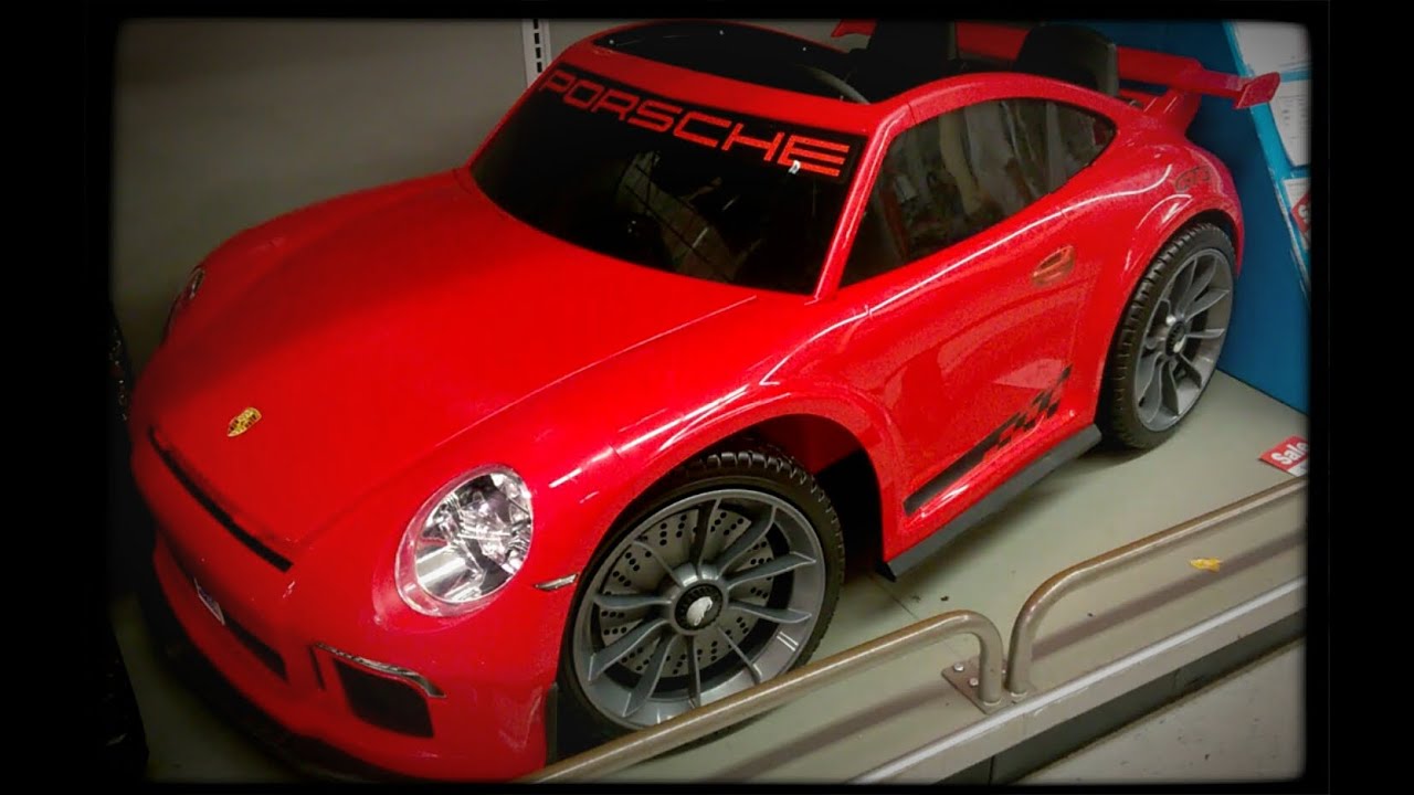 Power Wheels Porsche 911 GT3 - YouTube