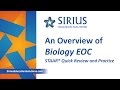 Sirius Biology EOC Review Workbook Overview and Key Concepts