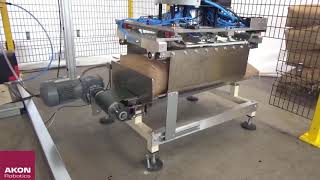 Bag Palletizing System Bag Palletizer In A Confined Space Bags Palletizing Modern Bag Gripper