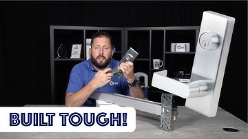 BUILT TOUGH! PDQ Heavy Duty Exit Device Trim