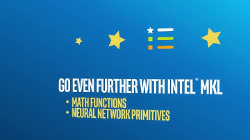 Intel Accelerates Machine Learning
