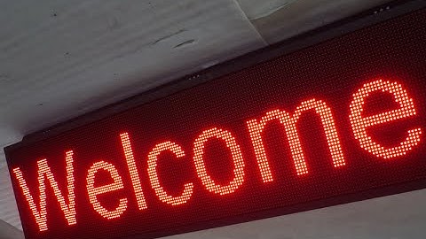 Update Tulisan Running Text  Lewat Android