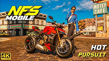 THE MOST OP BIKE IN "NFS MOBILE" INSANE POLICE CHASE | Need For Speed Mobile Gameplay