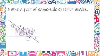 Celebrity Name a pair of same side exterior angles Wealth
