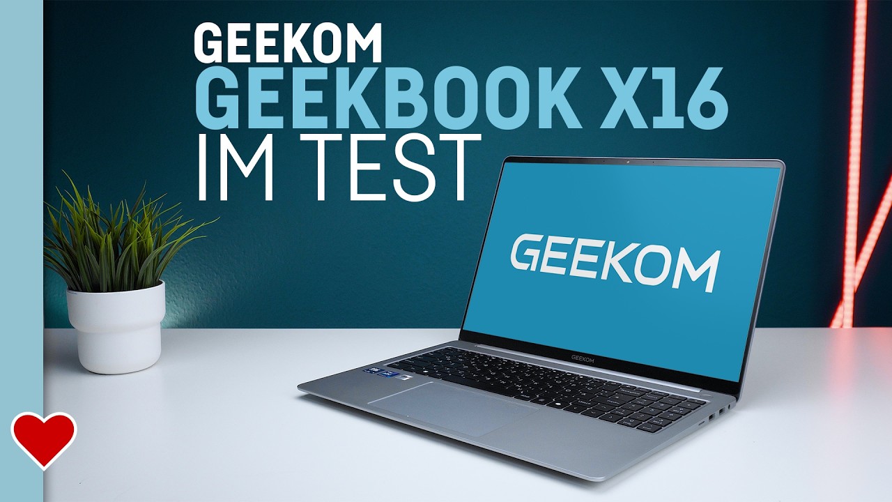 Geekom Notebooks GEEKOM betritt den Laptop-Markt mit dem GeekBook X16 Pro - Und es ist ...