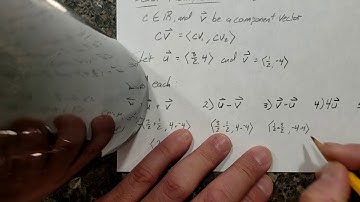 Vector Addition and Scalar Multiplication