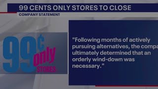 99 Cents Only closing all stores nationwide