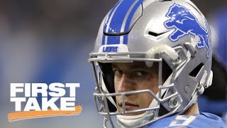 Stephen A. Smith has problem with Matthew Stafford's extension with Lions | First Take | ESPN