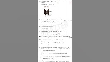 10th Std Science Public Exam Original Question Paper 2024 | Answer Key  | JUST NOW