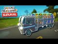 A Survival Cargo Truck to Help Unlock the Spudgun! - Scrap Mechanic Survival Mode #9