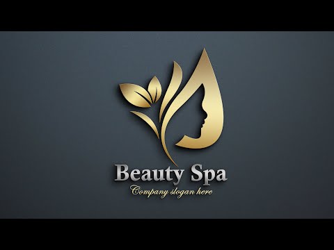 Beauty Logo Design in Adobe Photoshop