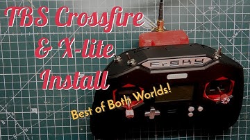 TBS Crossfire Frsky X-lite Install Guide - How To