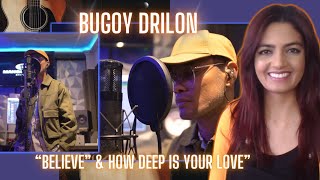 BUGOY DRILON Acoustic covers of "Believe" & "How Deep is Your Love"!