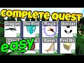 Build a Boat for Treasure | HOW TO COMPLETE EVERY QUEST FAST 2020|