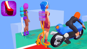 Shoe Race 👸👠 NEW BIG UPDATE!! All Levels - iOS / Android Mobile Gameplay