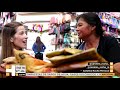 Carolina Rocha en el Mercado Benito Juárez, en Oaxaca.