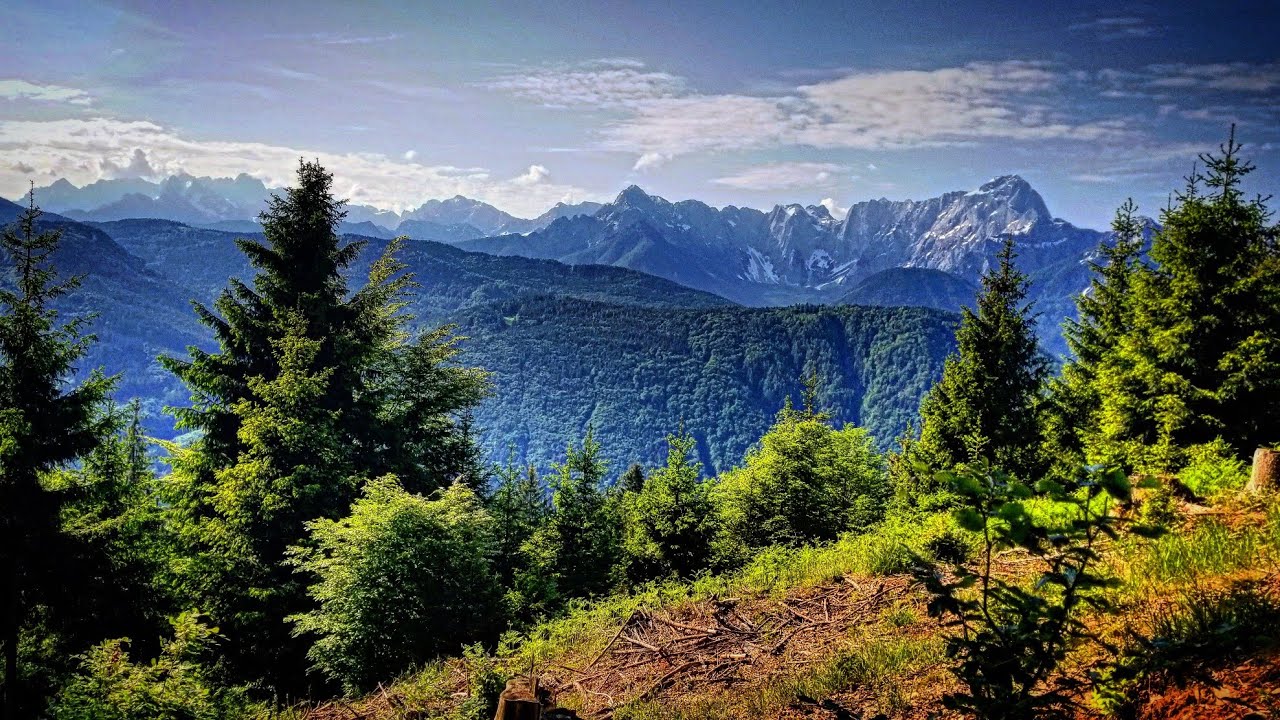 Thru Hiking The Via Alpina Red Trail R17 Feistritzer to Egger Alm ...