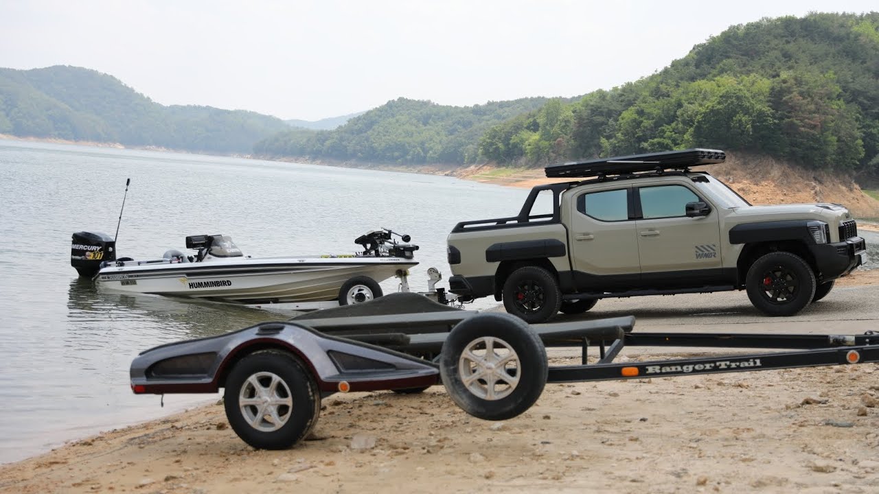 기아 타스만 X-PRO 보트 트레일러 견인해 보고 왔습니다 