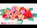 Make Solid Bubble Bath Flowers!  Only 6 Ingredients!