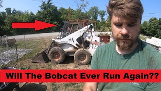 007  Bobcat 873 Fuel Pickup Repair (Part 2)