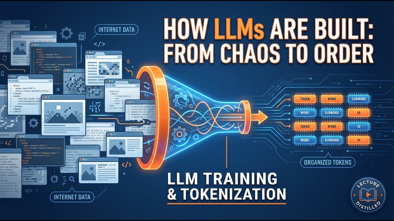 How ChatGPT Turns the Internet Into Tokens (LLM Training Explained)
