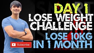 DAY 1, CABARAN KURUS DALAM 30 HARI | CROSSFIT TRAINING | 30SECOND ON | 15 SECOND OFF | 12 ROUND