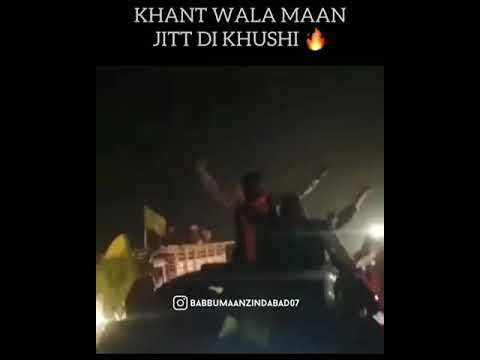 ?Khant Wala Maan Jitt Di Khushi || Babbu Maan || Babbu Maan Whatsapp Status || Babbu Maan New Song