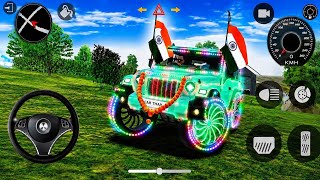 Dollar (Song) Modified Mahindra Black Thar😈|| Indian Cars Simulator 3D || Android Gameplay screenshot 1
