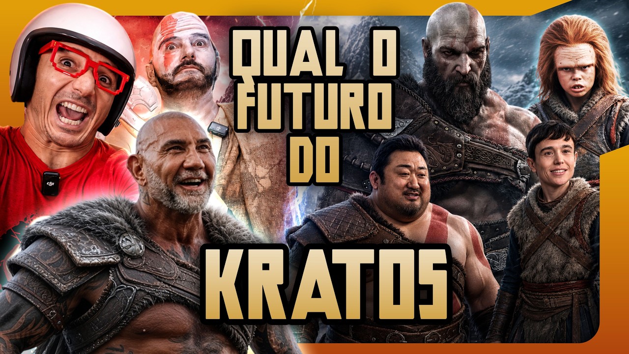 QUEM VAI SER O NOVO KRATOS?! 🪓 RYAN HURST SE MACHUCOU E A SÉRIE INTEIRA SERÁ REGRAVADA! #gow