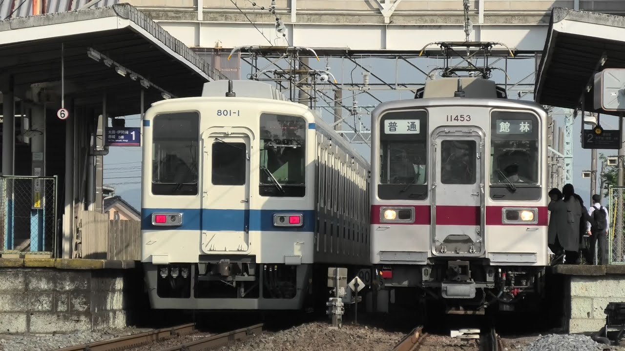 東武8000系伊勢崎線(英字無し)(1本物) 東武鉄道をほぼ1日満喫する旅｜8000系が伊勢崎線を力走&SL大樹ふ
